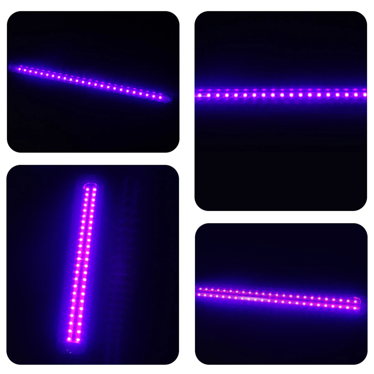 5W LED Blacklight T5 UV Light Strip Suitable Removable Fluorescent Murals Stage Makeup Holiday Ambiance Themed Party Decorations