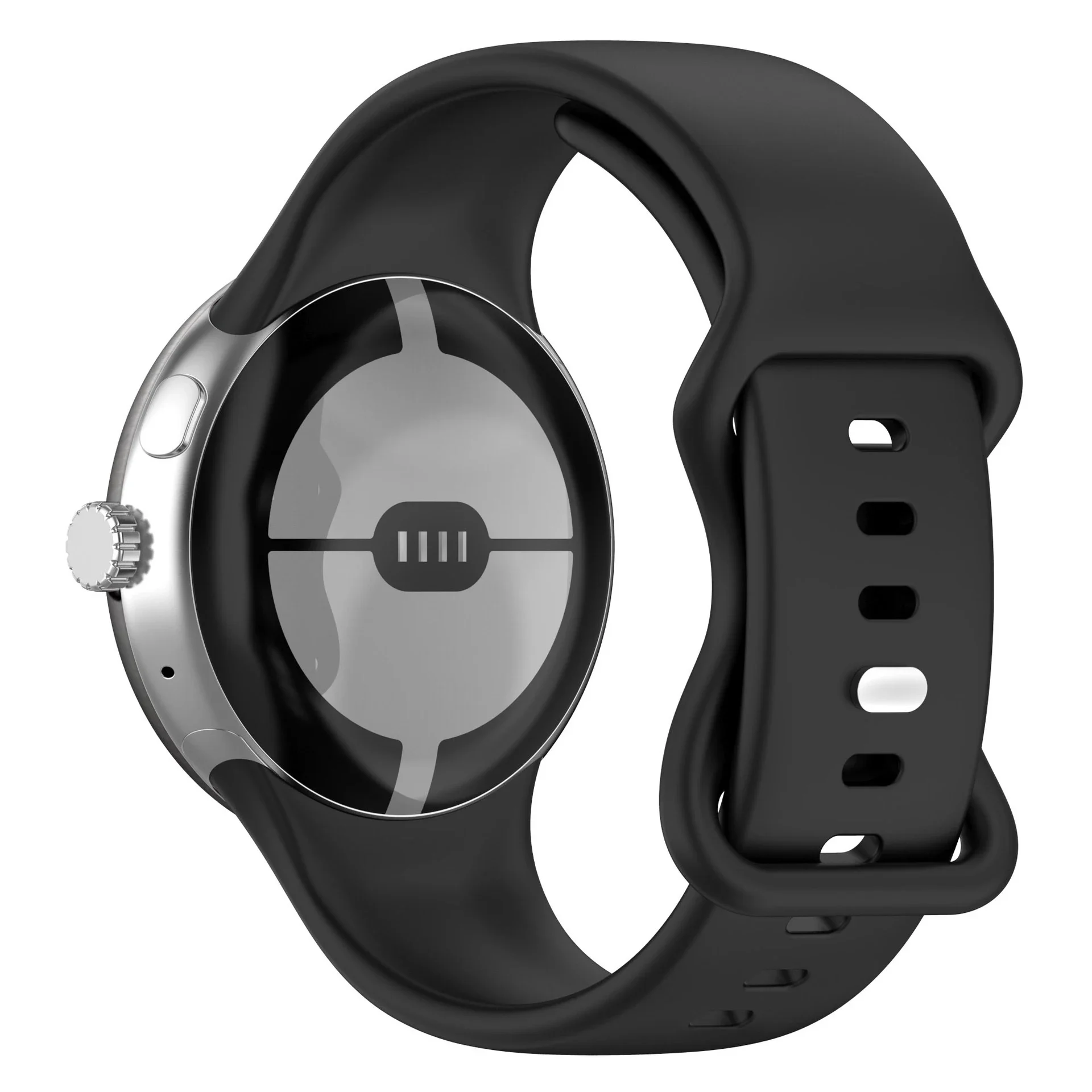 Breathable Silicone Sports Strap for Pixel Watch - Replaceable Band Bracelet