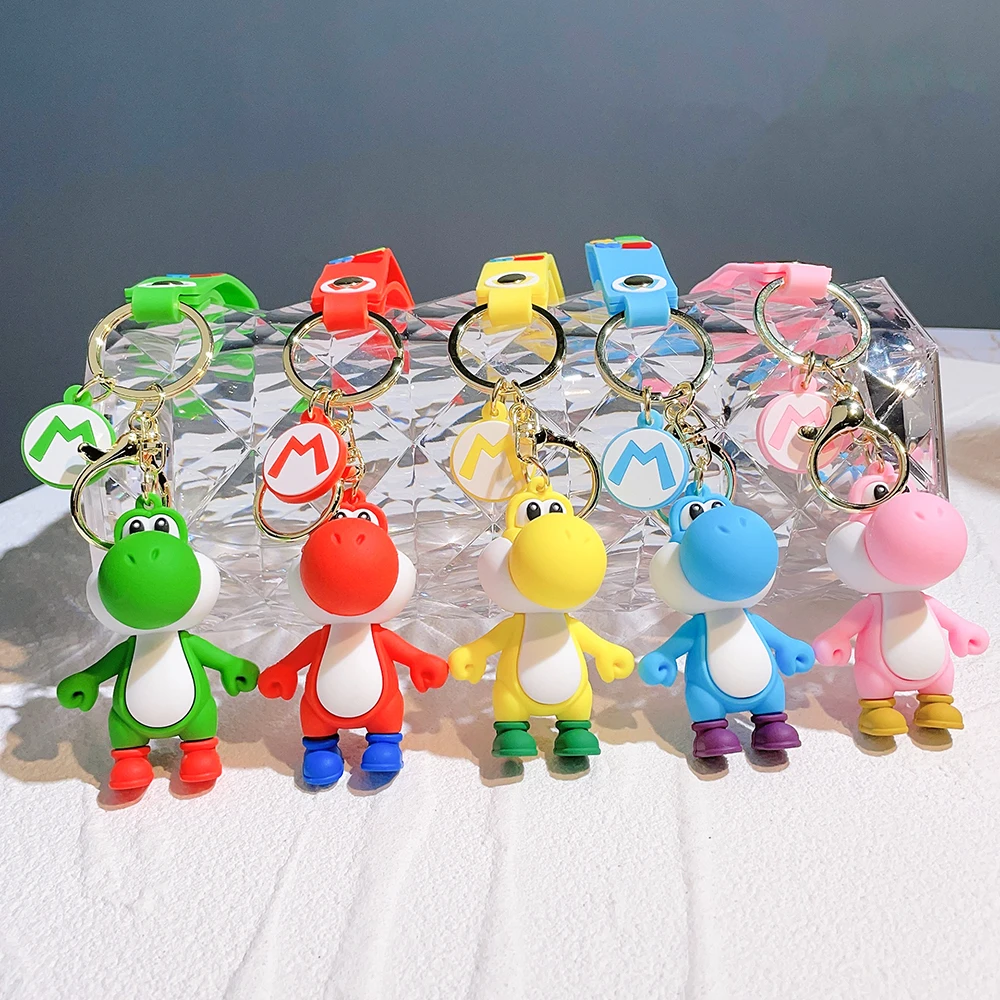 ラウンド用品・アクセサリー yoshi Super Mario Yoshi Egg-shaped Keychain Key Case Nintendo Tokyo