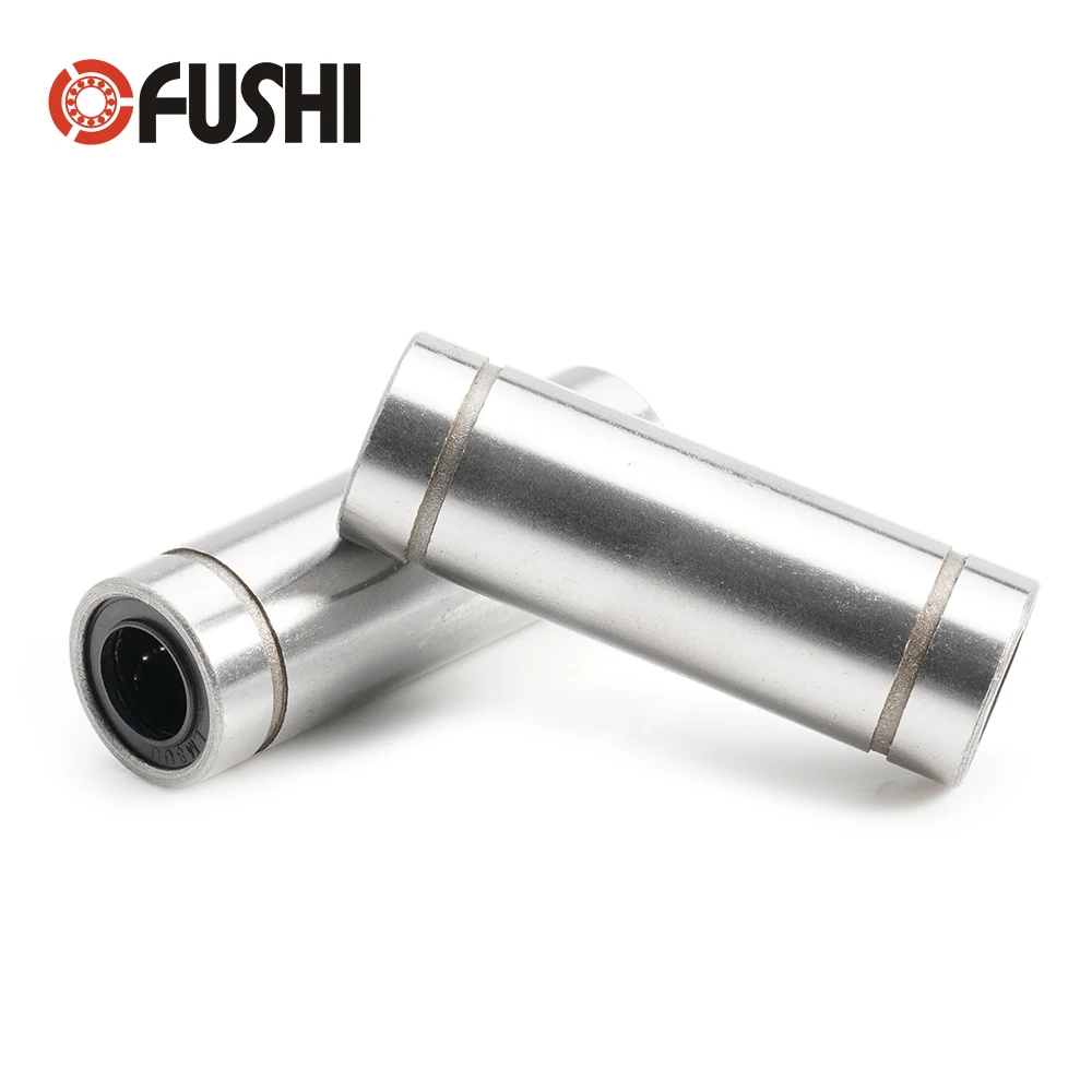 8Pcs LM10UU Linear Ball Bearings - 10mm Linear Motion Bearing Bushing For 3d L 728102