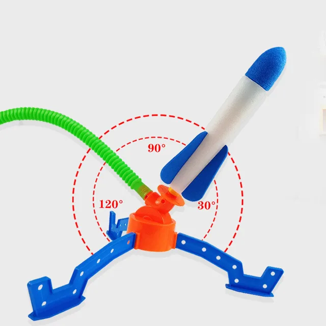 Flying Rocket Toys Feet Step on The Sky Launcher Flying Parent-child Interactive Puzzle Games Children Outdoor Sports Boys Toys 4