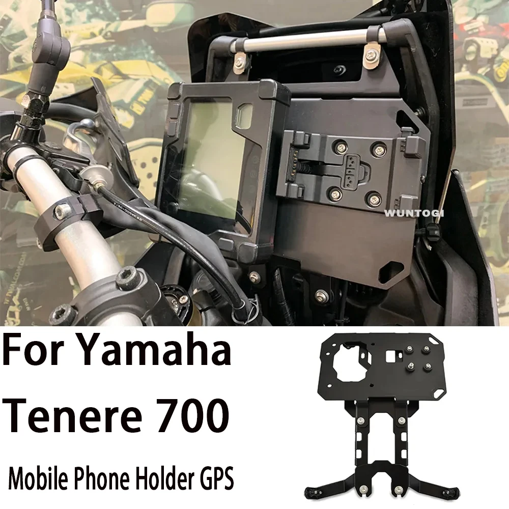 Per Yamaha Tenere700 T 700 T700 Base Monitor Multifunzionale Gps Stabiliser2019-2023 Tenere 700 Supporto Di Navigazione Per Cellulare