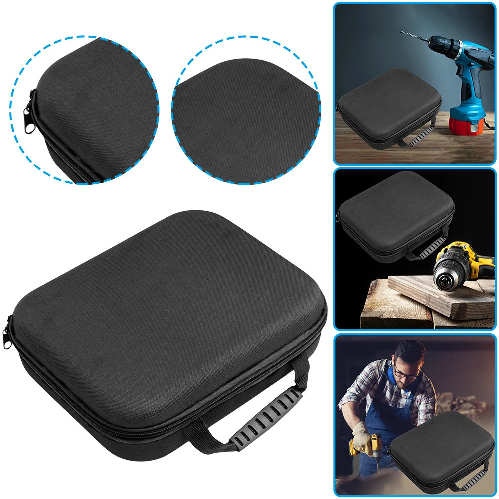 Portable Electric Drill Tool Storage Bag Oxford Cloth Electrician Hardware Organizer Large Capacity Electrician Hardware Tools B 3