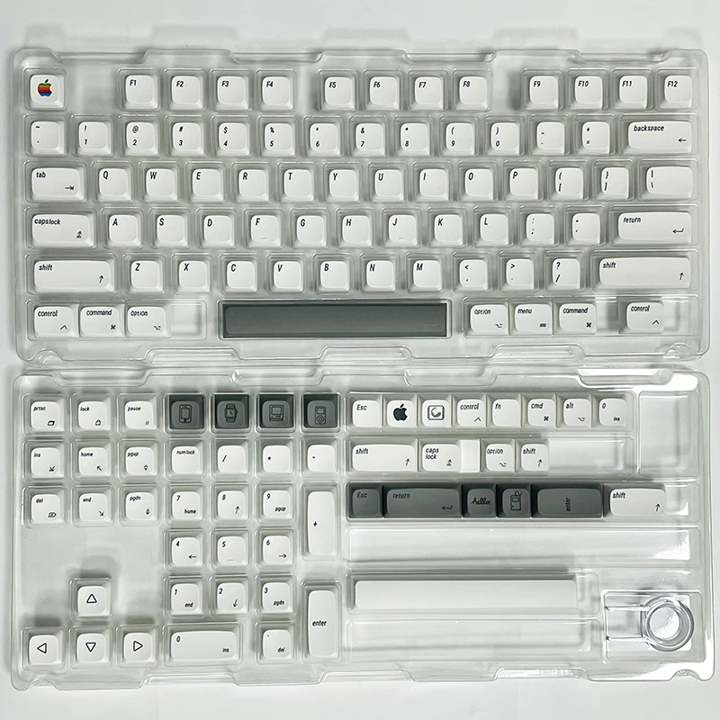 Xda-pbt Teclas para Teclado Mecânico Personalizado Cherry mx Inglês Japonês Russo Coreano Tailândia 127 Chaves Apple Mac