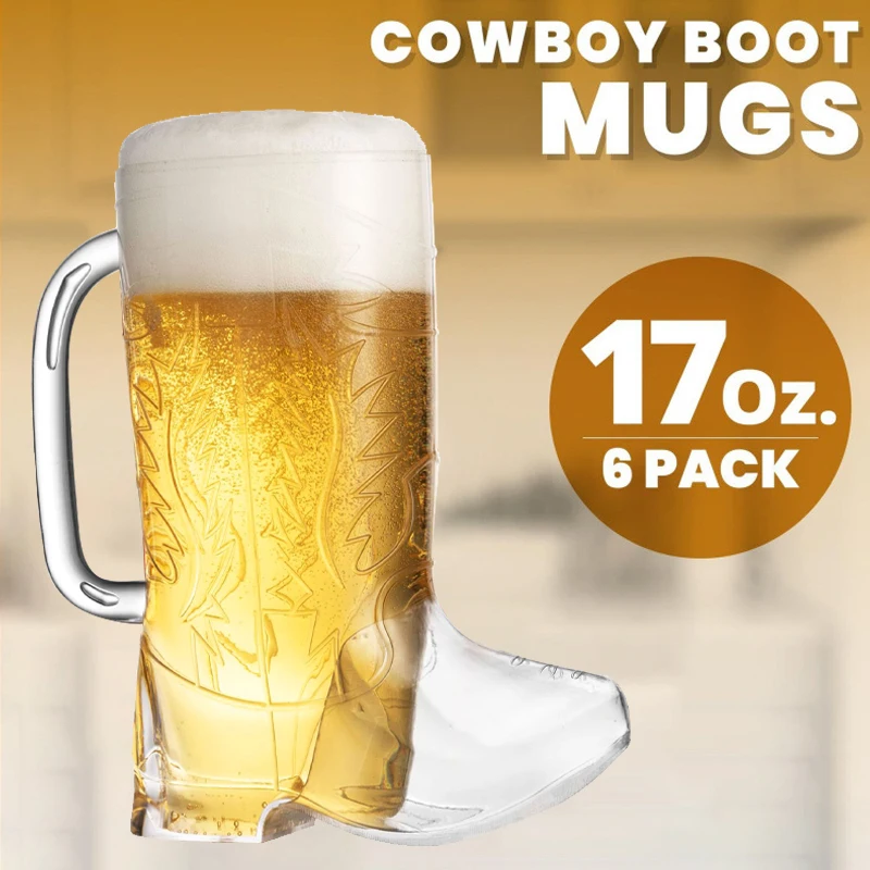 Boot Glass Cocktail Beer Cup Milk Tea Cups Simple Juice Drink Mug Drinkware Coffee Latte Cups Wine Glasses Water Bottles - 2