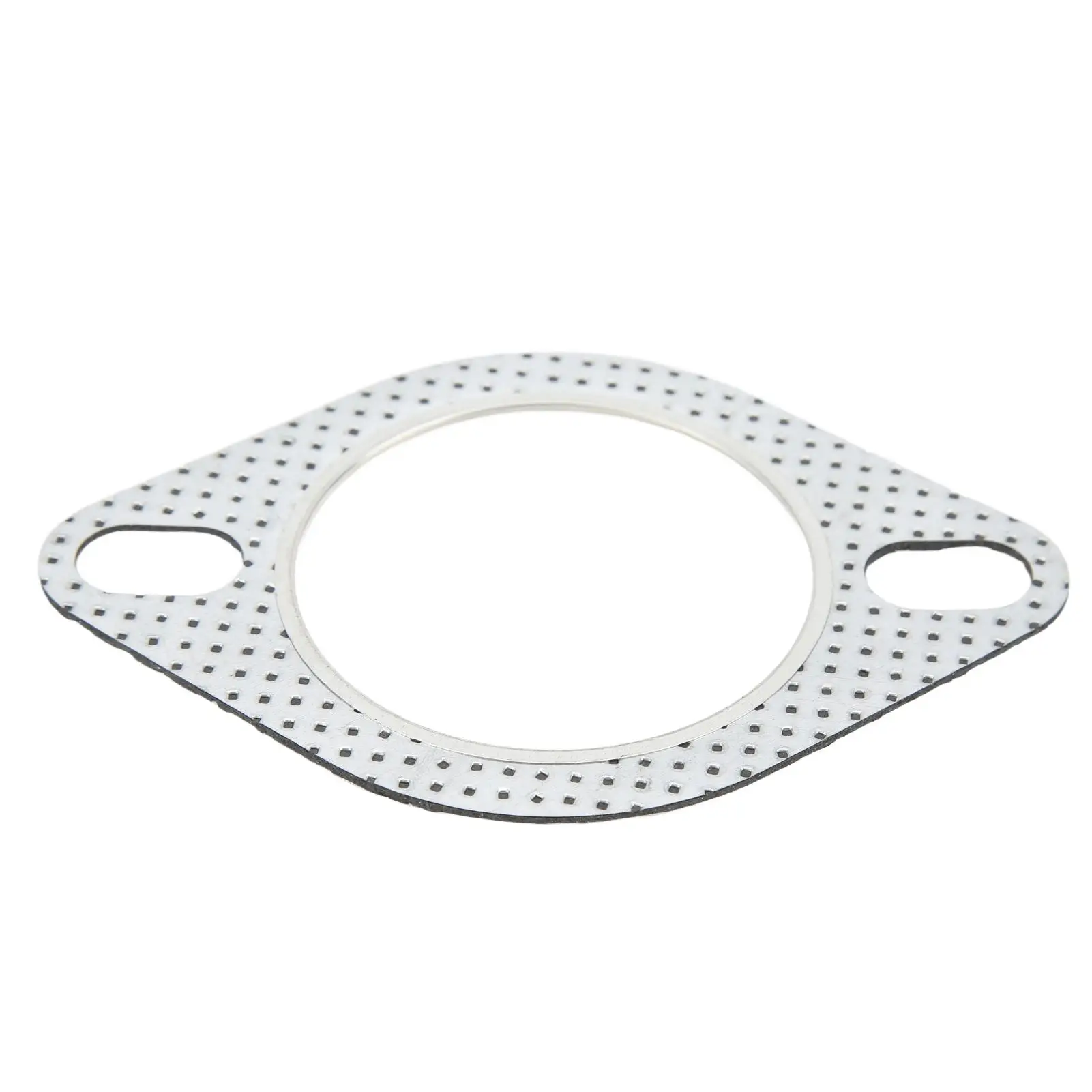 Exhaust Flange Gasket for 2 Downpipe-Universal Anti Vibration Thermal Resistant Steel-for 2 .5/63mm