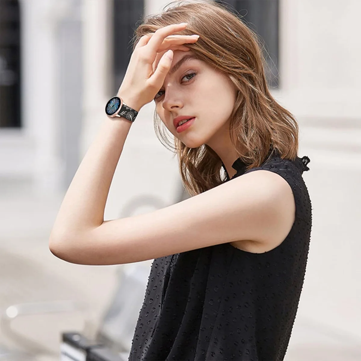 Stylish 20mm Silicone Strap