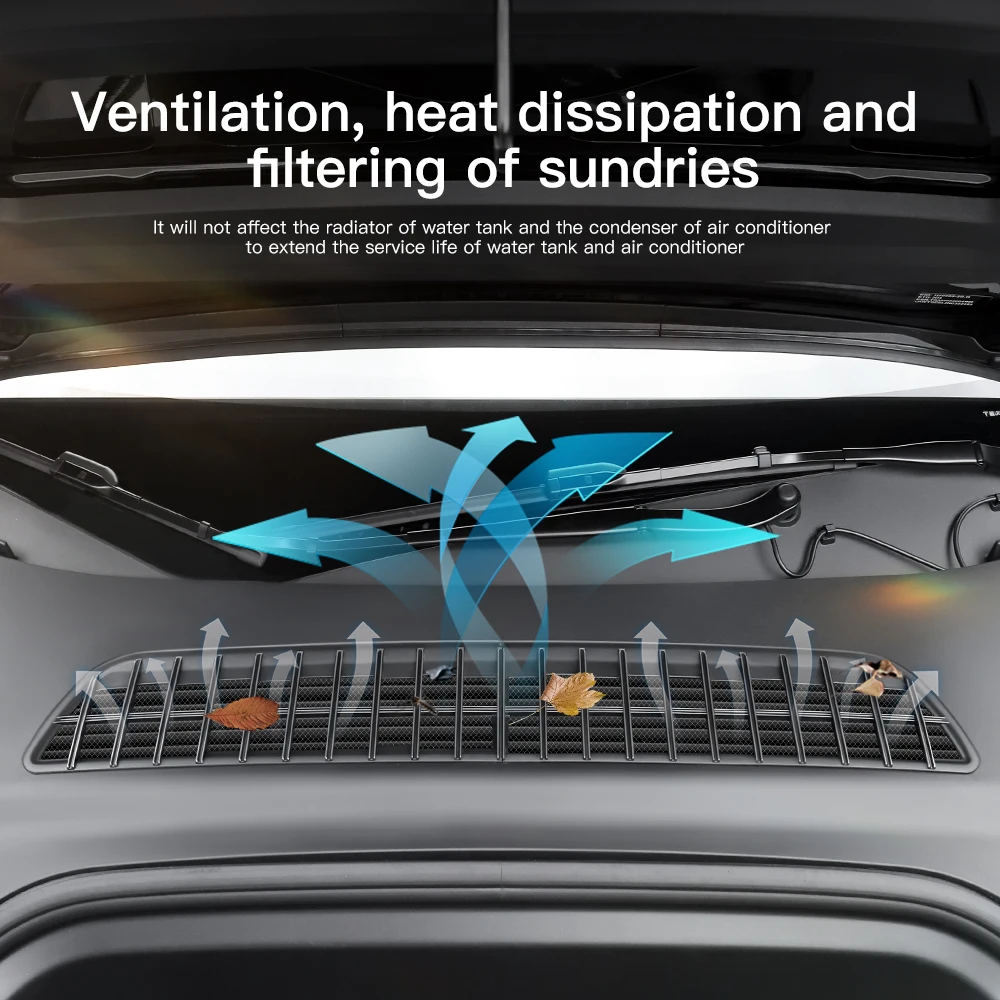 Air Intake Cabin Debris Filter For Tesla Model 3 Model Y 2022 2023 Car