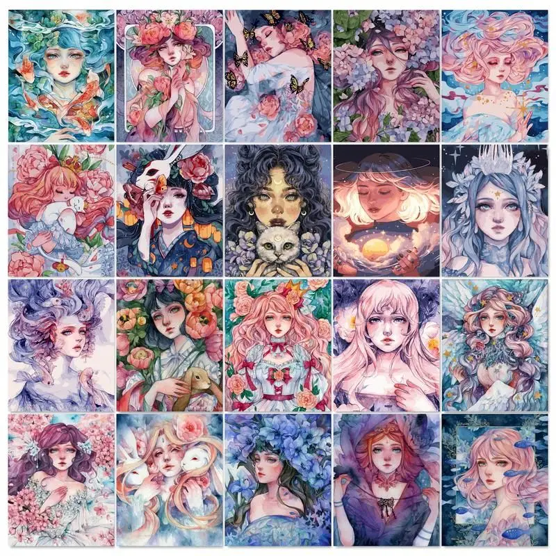 

Картина по номерам на холсте, 60x75 см, с рамкой