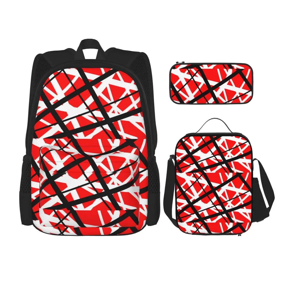 

Backpack 3 Pcs/set with Pencil Case Lunchbox Kids School Bags Boys Girls Teens Bagpacks