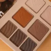 43-color makeup palette, four-layer book-style eye shadow palette, matte pearlescent blush, contour and highlight all in one 2