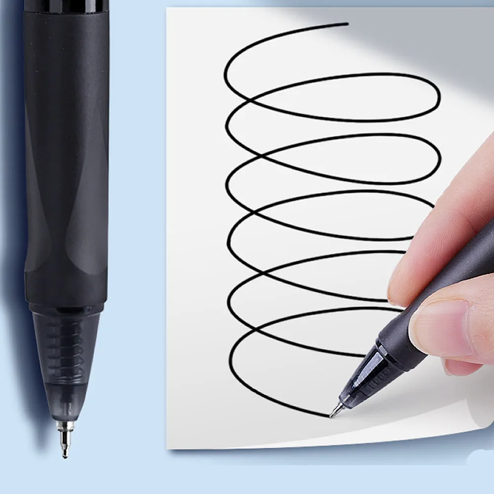 Retractable Gel Pens 1/5/10Pcs Erasable ST Tip 0.5mm Black Ink Stationery Supplies Aesthetic Kawaii Office School