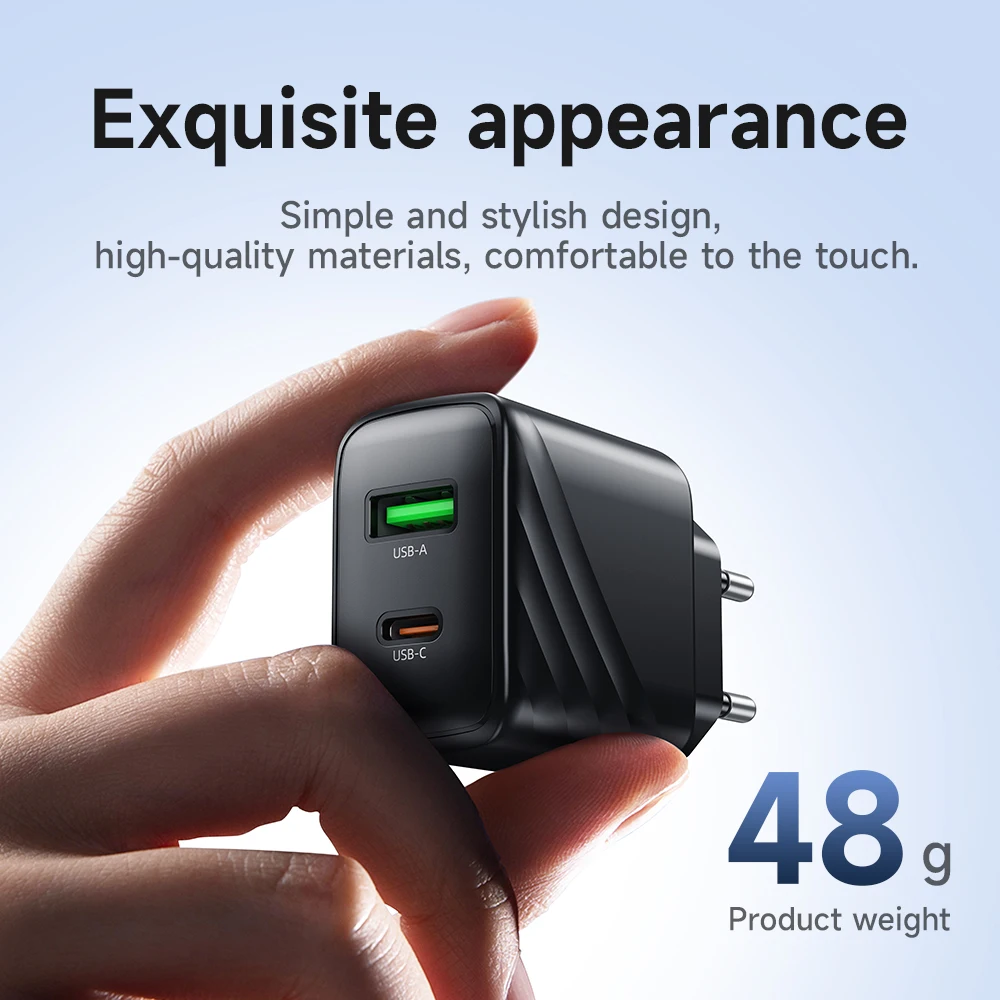 รูปสินค้า อะแดปเตอร์ชาร์จ GaN 30W ชาร์จเร็ว PD 3.0 QC4.0 สำหรับมือถือและแท็บเล็ต