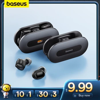 Bas192.- Écouteurs sans fil Bowie EZ10 True, Bluetooth 5.3, Écouteurs de sport HiFi Bean, Charge rapide, 0.06 ', Faible latence, Téléphone de sauna