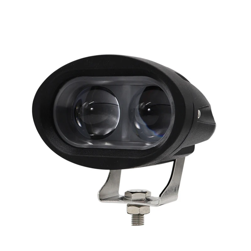 1 Piece Ellipse 20W LED Spot Light Forklift Truck Blue Warning Lamp Safety Working Light 10V~80V DC Forklift Led Warning