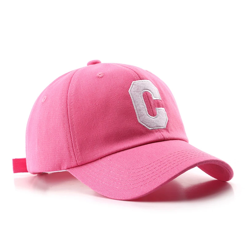New Fashion Baseball Cap for Women and Men Cotton Soft Top Hats Embroidery Letter C Summer Sun Caps Casual Snapback Hat_voghion.com