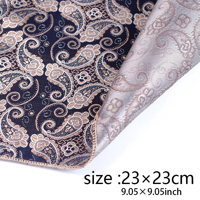 Men Pocket Square Suits Hanky for Men Plaid Handkerchiefs Casual Suit Square Handkerchief Towels for Party Classic Suit Napkin