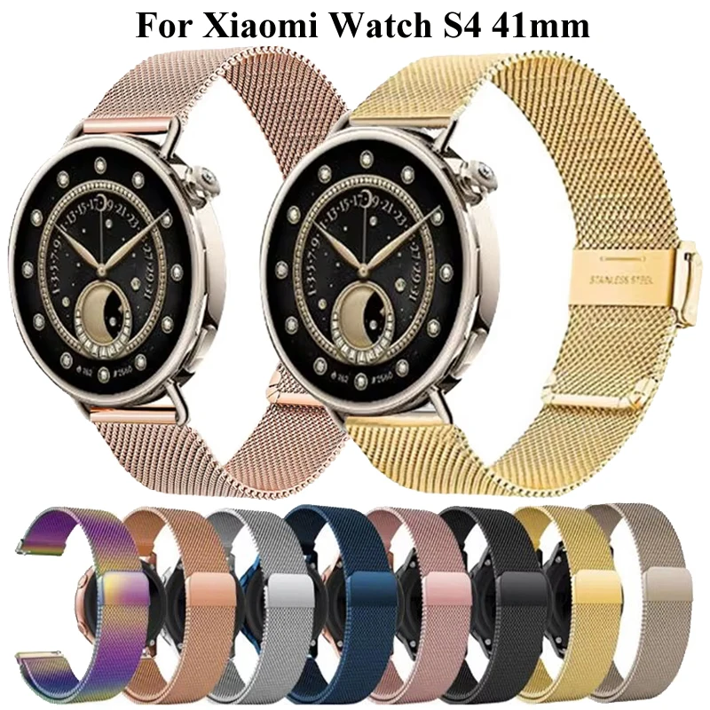Elegant Milanese Loop Watchband - 18mm/22mm Adjustable Strap