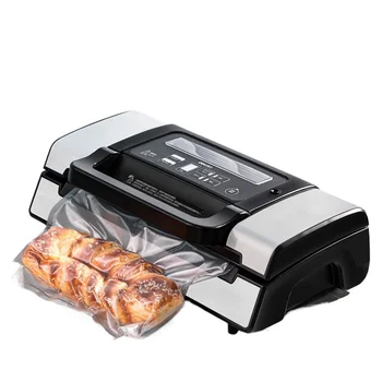 220V Commercial Vacuum Sealer Machine Multifunction Automatic Vacuum Food Sealer With Built-in Roll Storage & Cutter 1