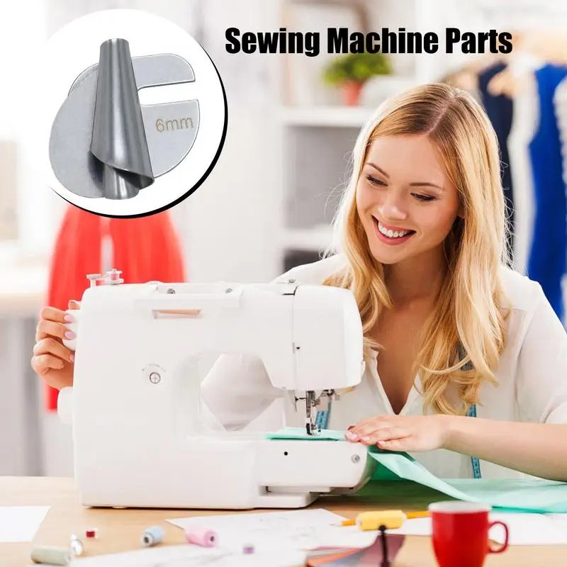 Set 8 Piedini Per Macchina Da Cucire Universali | Accessori Da Cucito Con Rotelle Per Orlo Da 3 A 10 Mm, 4 Mollette E Infila Aghi
