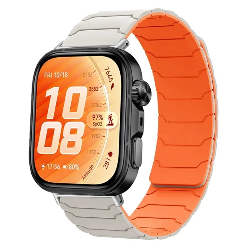 Magnetic Silicone Sport Wristband Bracelet