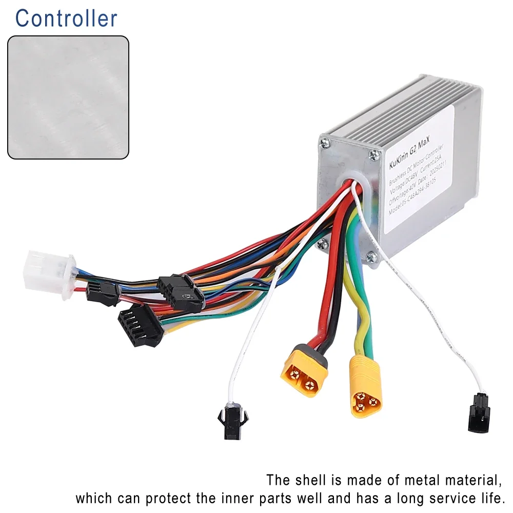 Controller Rad Kotflügel Rücklicht Fuß Unterstützung Disc Bremse Scheinwerfer Für Kukirin G2 Max E-Scooter Reparatur Zubehör – Detail 4