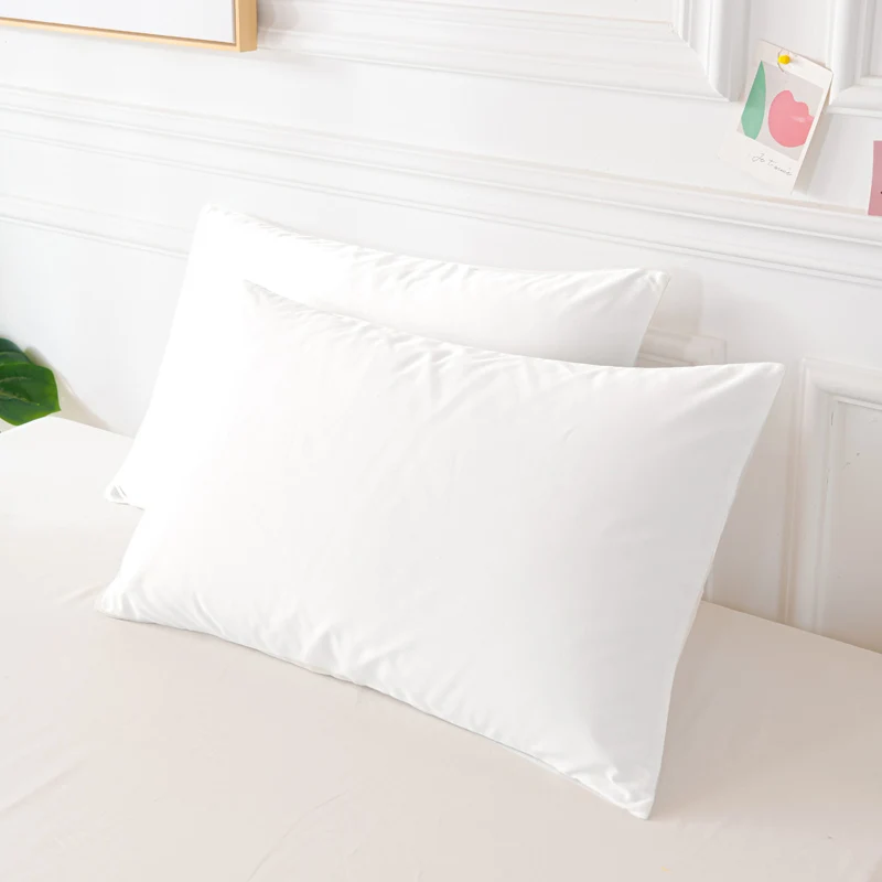 Pure Cotton Pillowcase High-Quality Envelope Pillowcover Solid Color Pillow Case Bedding Sleep Pillow Cover Case 4
