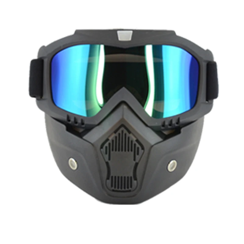 Dustproof Motocross Glasses Adjustable Motorcycle Goggles Breathable Full Face Protective Motorbike Dirt Bike Off-road Mask 7