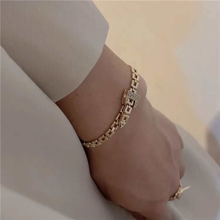 Charm Bracelet Chain Gold | Rebekah Price