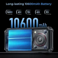 Oukitel WP36 Rugged phone 3.5W 128dB Loudspeaker 6.52" HD+ IPS  10600mAh 8GB 128GB 13MP Rear Camera NFC Android 13 CellPhone 2