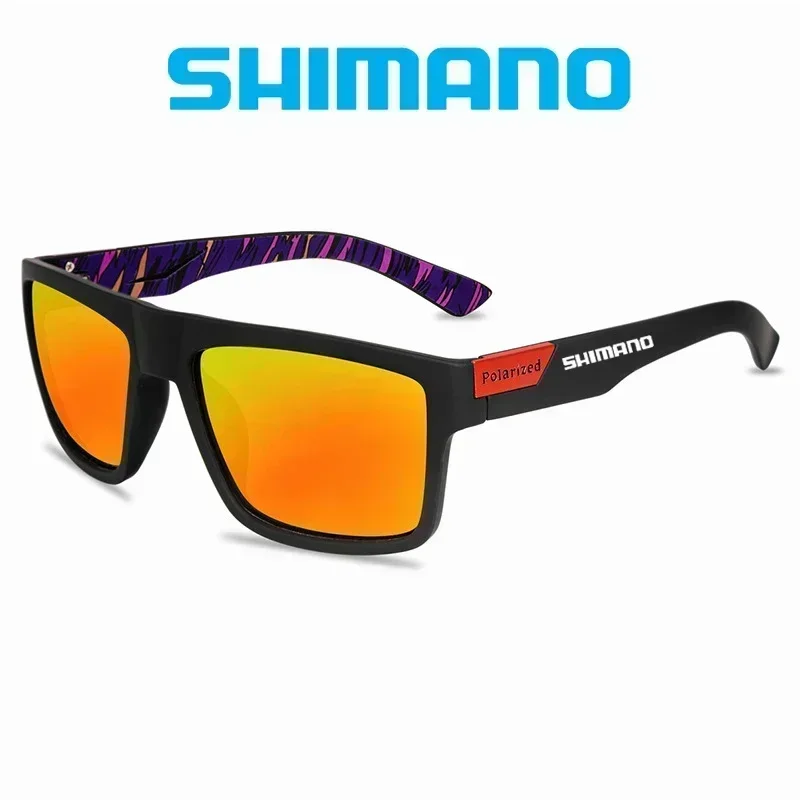 Shimano Polarized Sunglasses Men's Driving Shades Male Cycling Camping Hiking Fishing Classic Sun Glasses UV400 Eyewearing polarized sunglasses