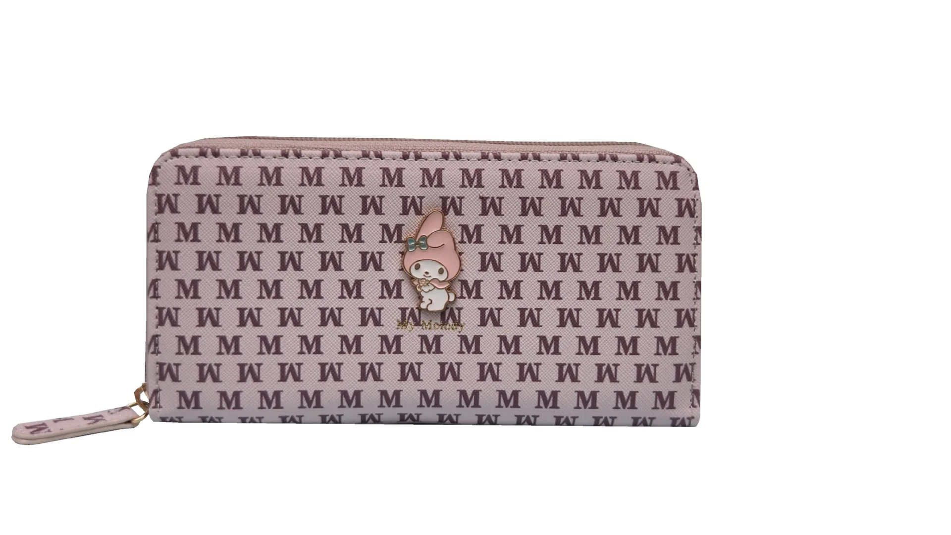 thumbnail image 1 of Cartera Sanrio Kuromi My Melody para mujer, monedero corto largo de estilo Hello Kitty, billetera de dibujos animados de Anime, Bolsa porta tarjetas de regalo, 1 of 5