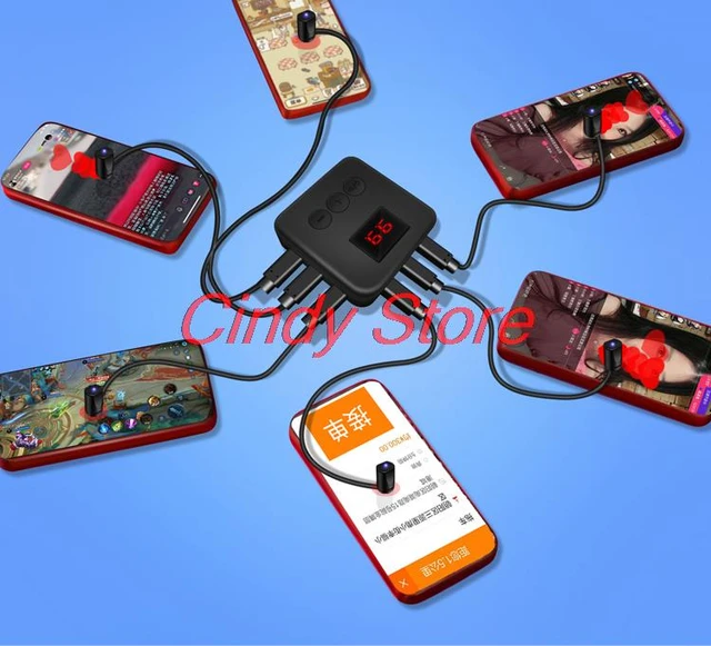 Universal Mobile Phone Screen Auto-clicker Device Physical Simulation  Finger Click Game Tiktok Continuous Click For ios android8