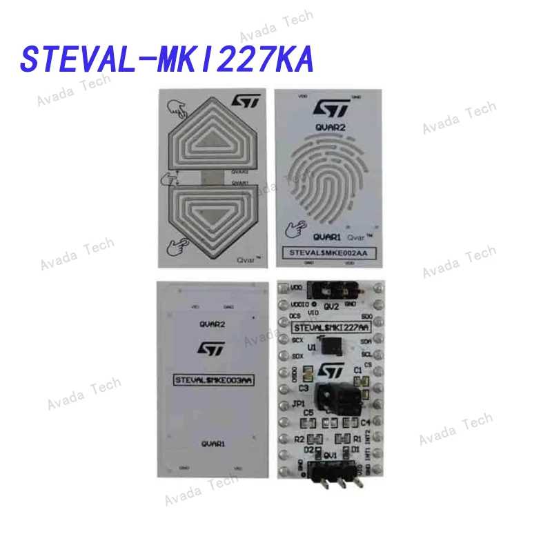 

STEVAL-MKI227KA 3-axis accelerometer 3-axis gyroscope kit QVAR functionality based on LSM6DSV16X