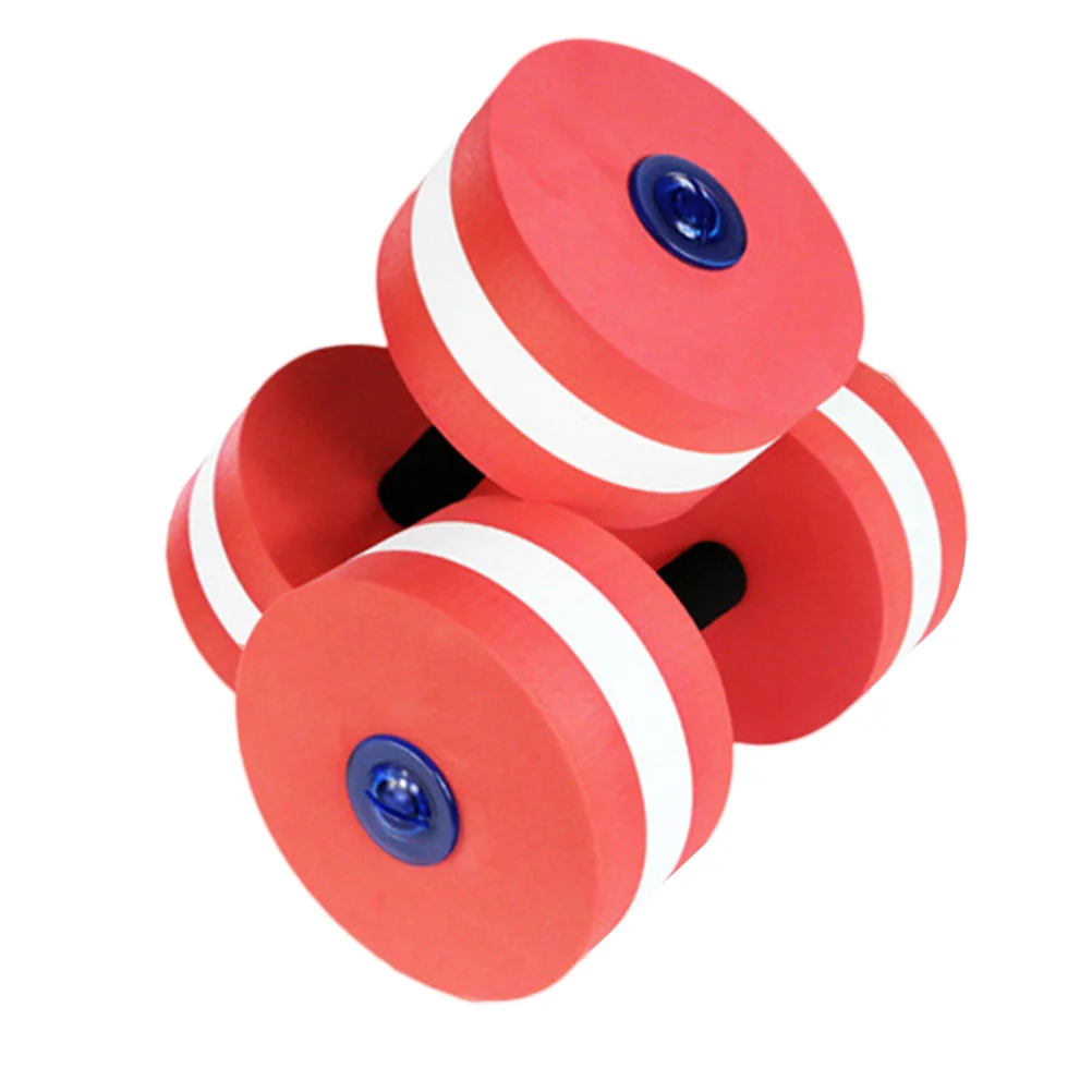 

2pcs Aquatic Dumbells Water Aerobic Exercise Dumbbell Pool Resistance Water Fitness Barbells Swimming Training Hand Bar