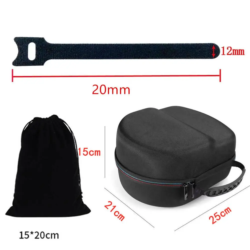 For oculus quest 2 case vr headset EVA Hard Protable Storage Bag Travel Carrying Case VR Headset Controllers case Accessories