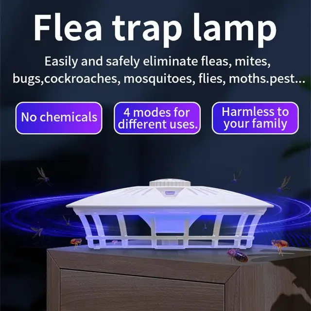 Bolhacsapda Ragadós Kupola Ágynemű Megszabaduljon A Bolhák Csapdájának Multifunkcionális Állítható Csapdába Ejtő Lámpás