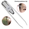 1Pcs Led Light Stainless Steel Make Up Tool Eyebrow Beauty Hair Removal Tweezer 1