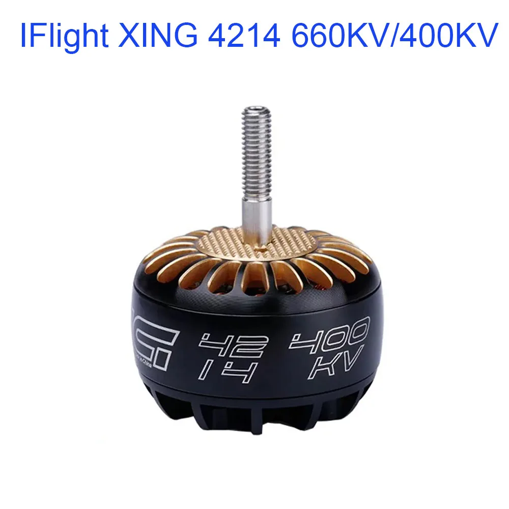 IFlight XING 4214 660KV 6S 400KV 8S X-CLASS Brushless Motor for RC Multirotor 15inch 16inch 1 / 2 / 4pcs FPV Drone DIY Parts