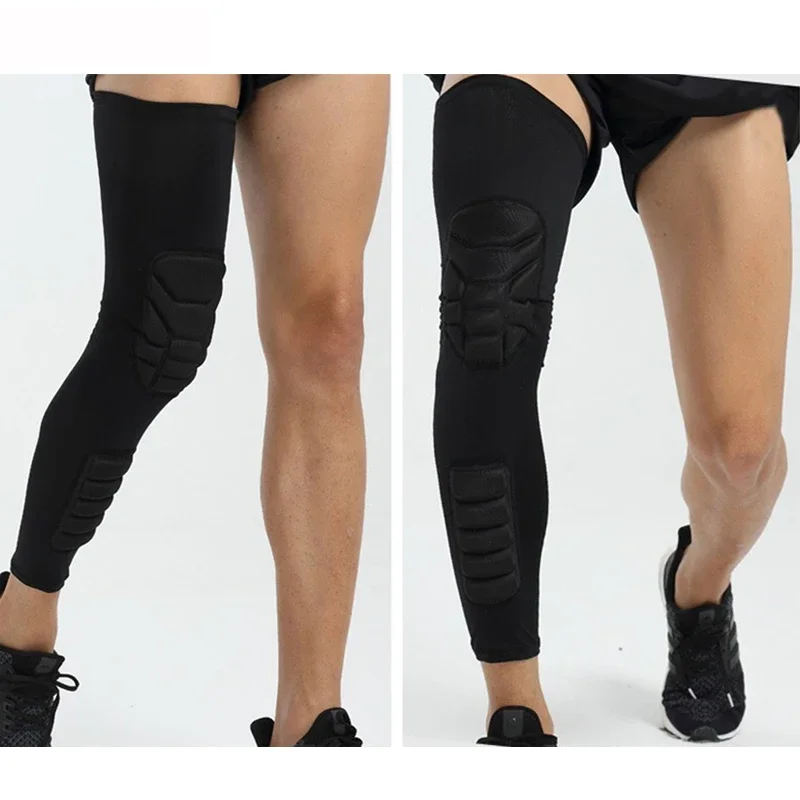 1Pcs Basketball Football Leggings Sleeve Outdoor Sports Leg Knee Protect Elbow Joint Guard Calf Compression,for Running, Cycling