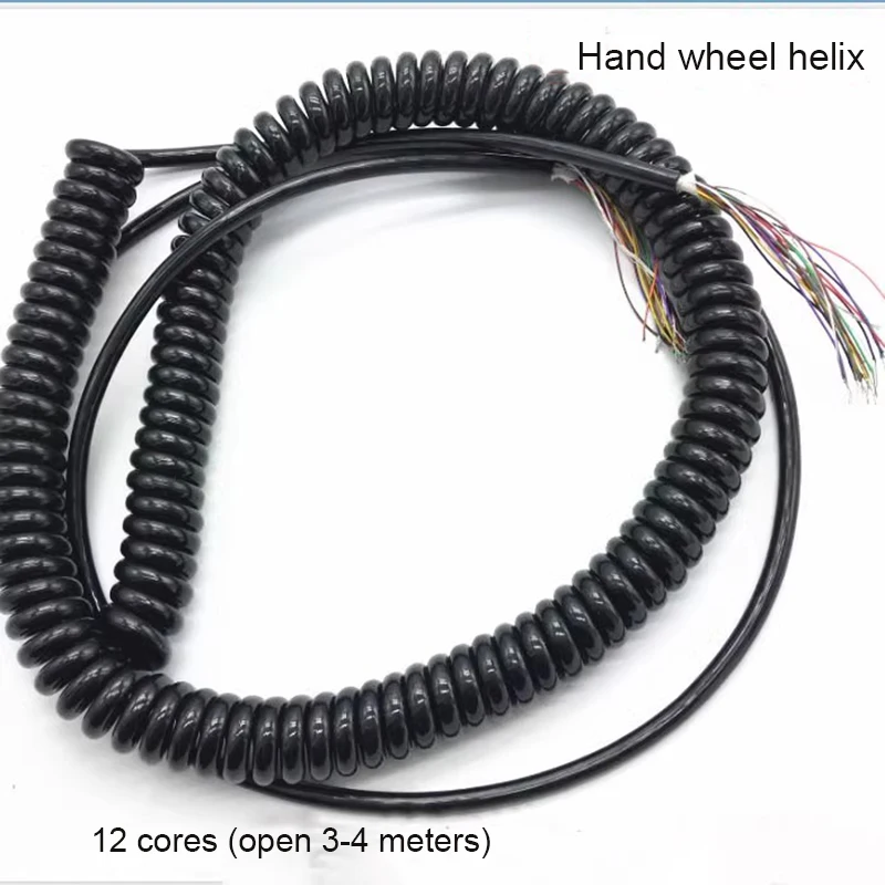 

12 14 15 16 17 18 Cores Spring Spiral Cable Coiled Cable