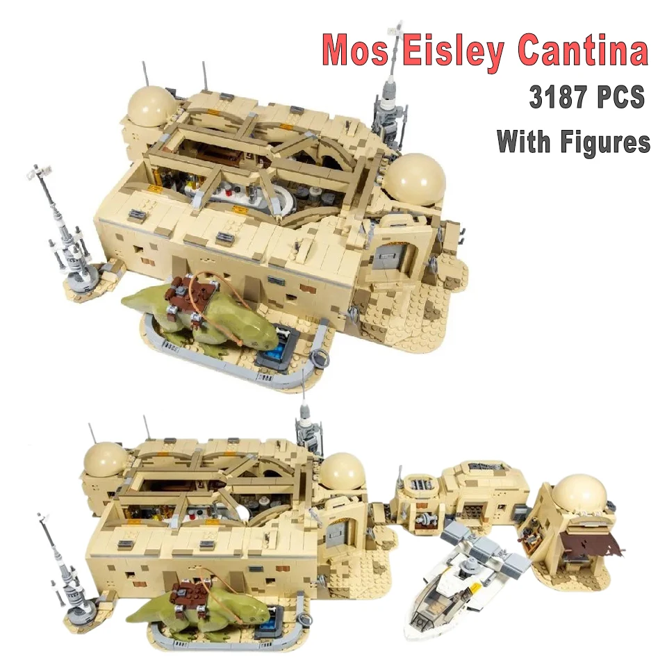 

IN STOCK 60016 MoC Compatible 75290 Building Blocks Bricks Educational Toys Birthday Boys and Girls Christmas Gifts