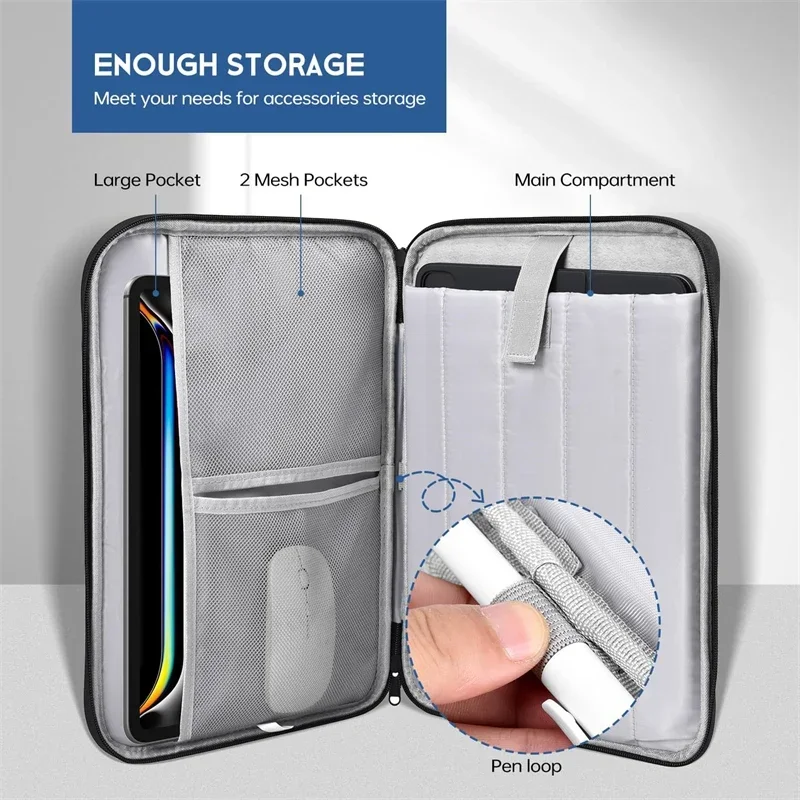 Universal Tablet Sleeve Bag - Stylish Pouch Case