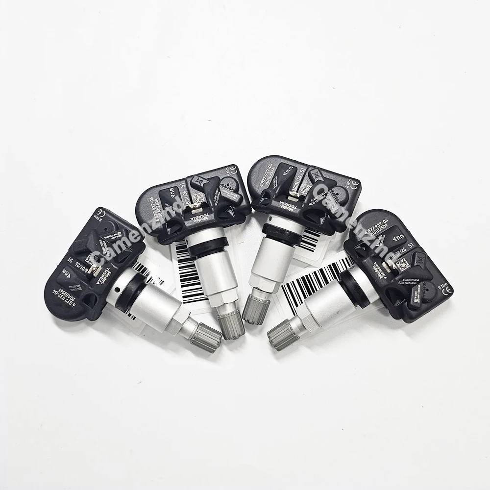4PCS 433MHz Wireless Tire Pressure Monitoring System Sensors