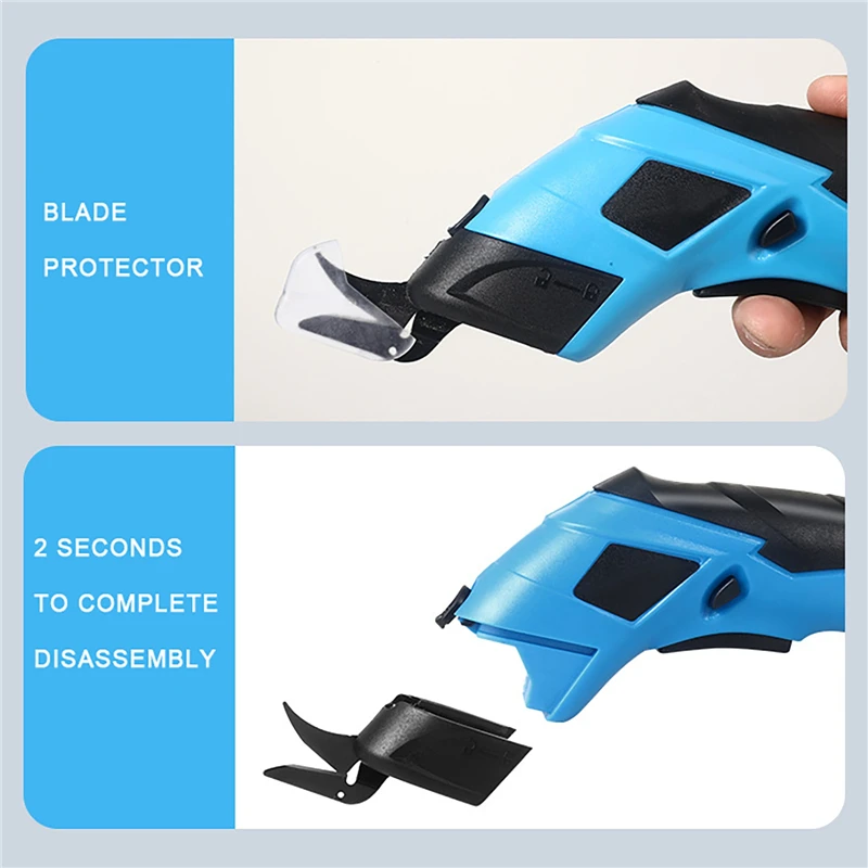 다기능 무선 전기 가위, 충전식 커터 천 카펫, PVC 가죽 절단 도구, 재단사 가위