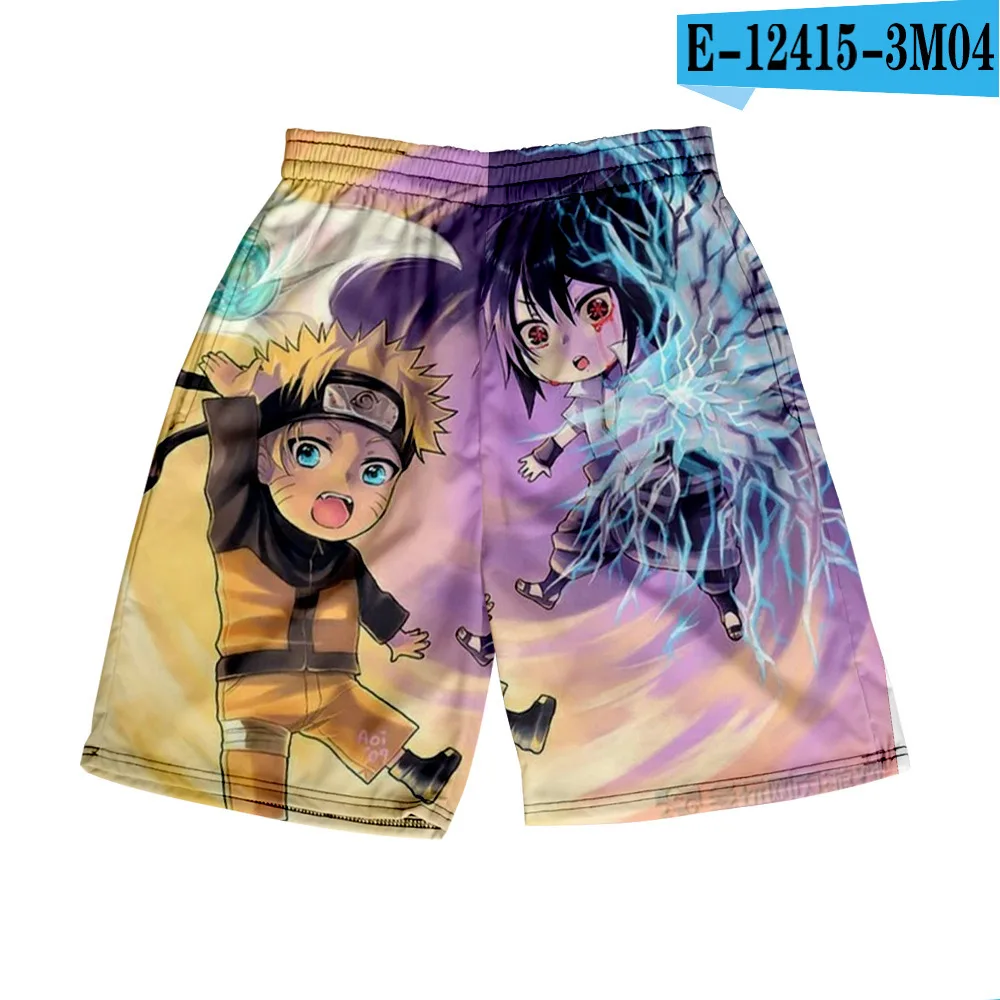 thumbnail image 1 of Pantalones cortos con estampado digital 3D de anime ONE Piece Monkey D Luffy Roronoa Zoro Ace Edward Newgate Kaidou, pantalones cortos casuales holgados para playa, 1 of 5