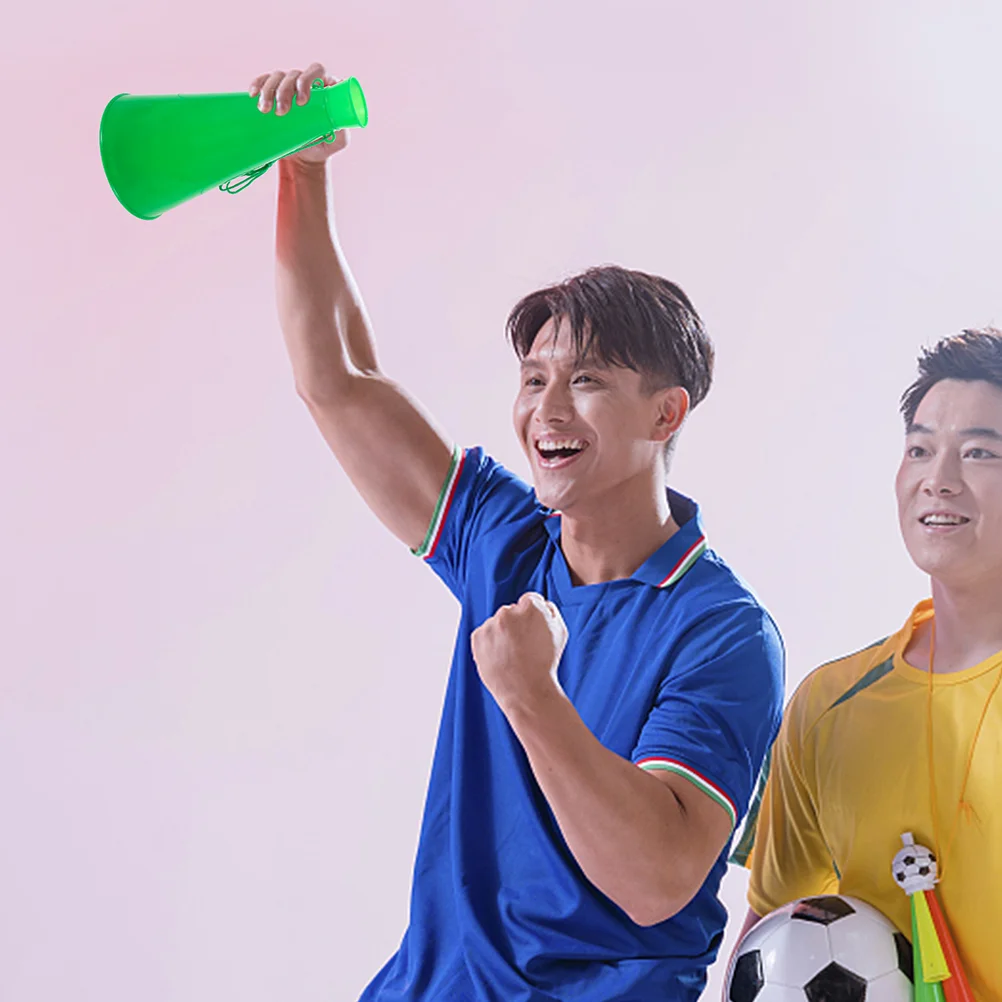 Cheering Horn Prop Props Game Accessories for Fans Football Toy Plastic Party Horns Megaphones Portable Trumpet