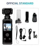 4K Ultra HD Pocket Action Camera 270° Rotatable Vlog Wifi Mini Sports Cam Waterproof Case Helmet Travel Bicycle Driver Recorder 2