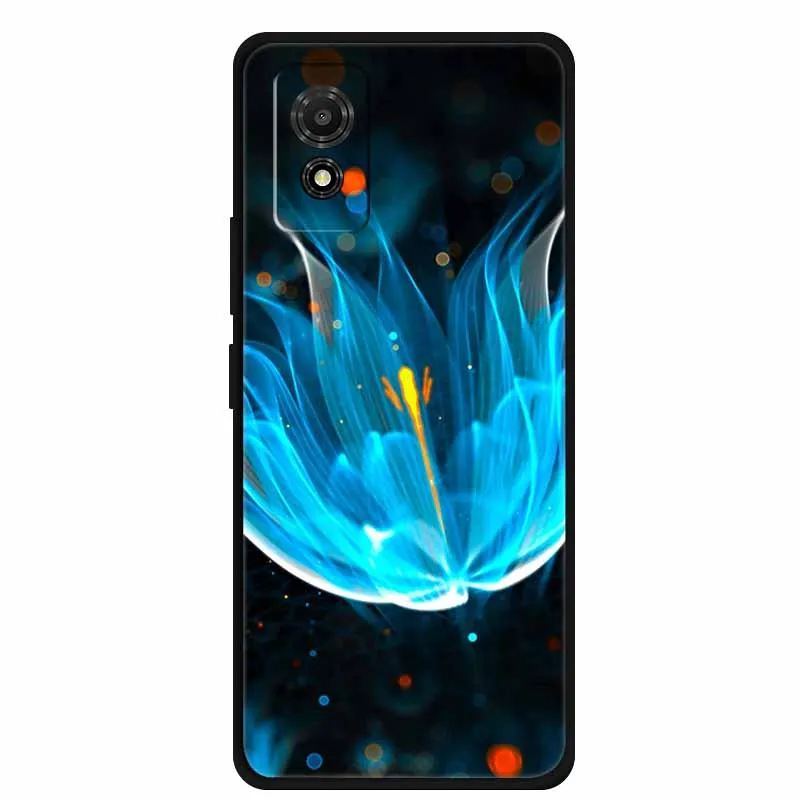 Artistic Cat Silicone Protective Phone Case - Stylish & Durable Bumper Protector