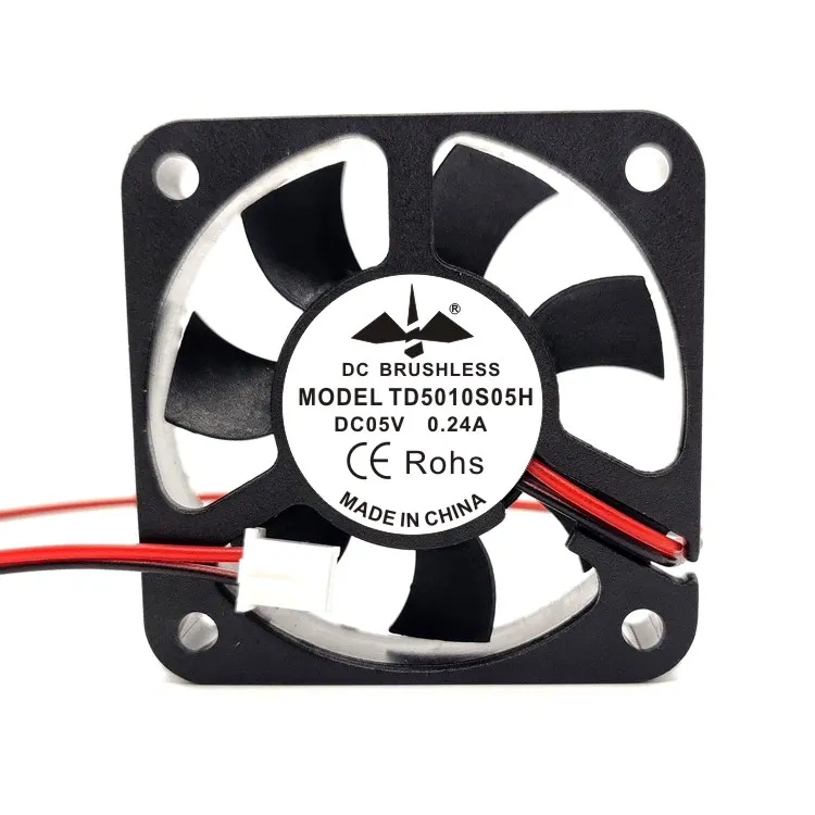 

New For Delta 5CM 5010 24V 12V 5V Silent Ball Fan